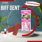 Biff 0,035кг Dent снек для чистки зубов (5 шт) со вкусом креветок для собак мелких пород Biff 0,035кг Dent снек для чистки зубов (5 шт) со вкусом креветок для собак мелких пород