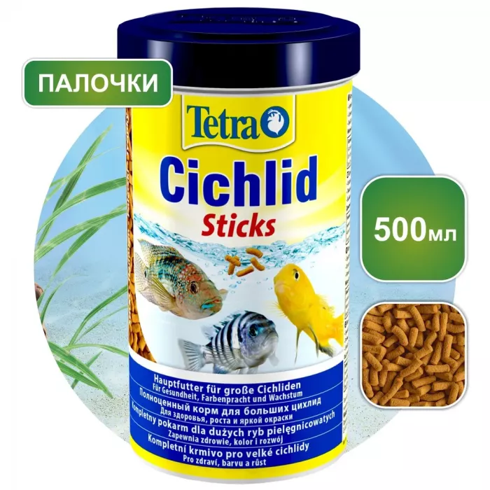 Tetra Cichlid Sticks  0,5л корм для цихлид (блоки)