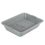 Туалет Сибирская кошка Пэтти с сеткой для котят (33*23,5*6,5) пепельный