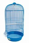 Клетка №1 круглая укомплектованная высокая, 33*67см для птиц