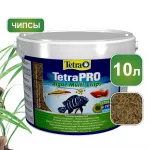 Tetra Pro Algae Multi Crisp 10л корм чипсы со спирулиной для рыб Tetra Pro Algae Multi Crisp 10л корм чипсы со спирулиной для рыб