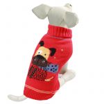 Свитер (Triol) Собачка L, красный, размер 35см