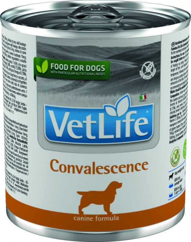 Farmina (Фармина) Vet Life Dog Convalescence 0,3кг паштет консервы для собак после болезни (1300)