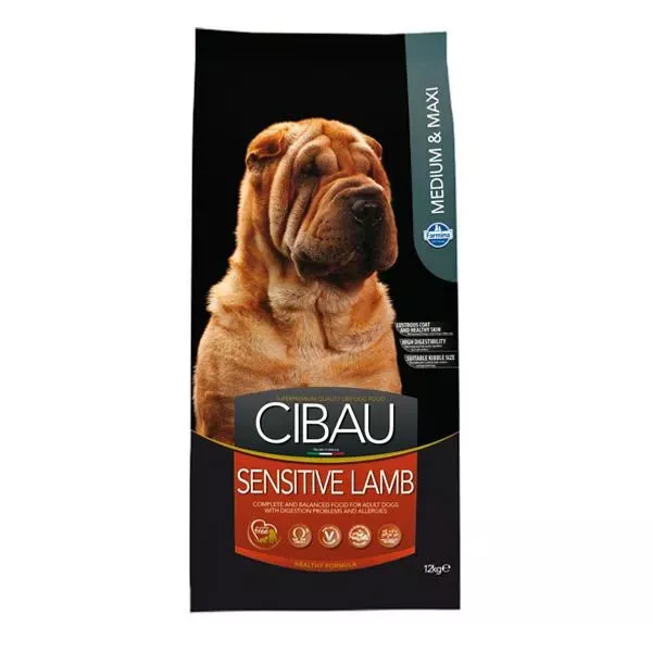 Farmina (Фармина) Cibau Sensitive 12кг ягненок сухой для собак средних и крупных пород (8018)