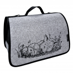 Сумка-переноска Догман Лира №4 лиса 'Dogman' дымчатая (48х29х29см) Сумка-переноска Догман Лира №4 лиса 'Dogman' дымчатая (48х29х29см)