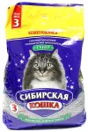 Наполнитель (Сибирская кошка)  3л Супер комкующийся для кошек Акция +20% Наполнитель (Сибирская кошка)  3л Супер комкующийся для кошек Акция +20%