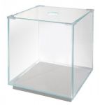 Аквариум (Голдфиш) Куб 30л с  покровным стеклом 319*319*340 Куб30бел Аквариум (Голдфиш) Куб 30л с  покровным стеклом 319*319*340 Куб30бел