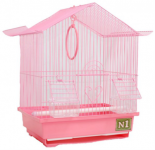 Клетка №1 пагода укомплектованная 30*22,5*50см для птиц