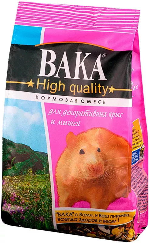 Вака High Quality 0,5кг корм для крыс и мышей (114573)