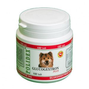 Polidex Glucogextron Plus 150шт витаминно-минеральный комплекс для собак