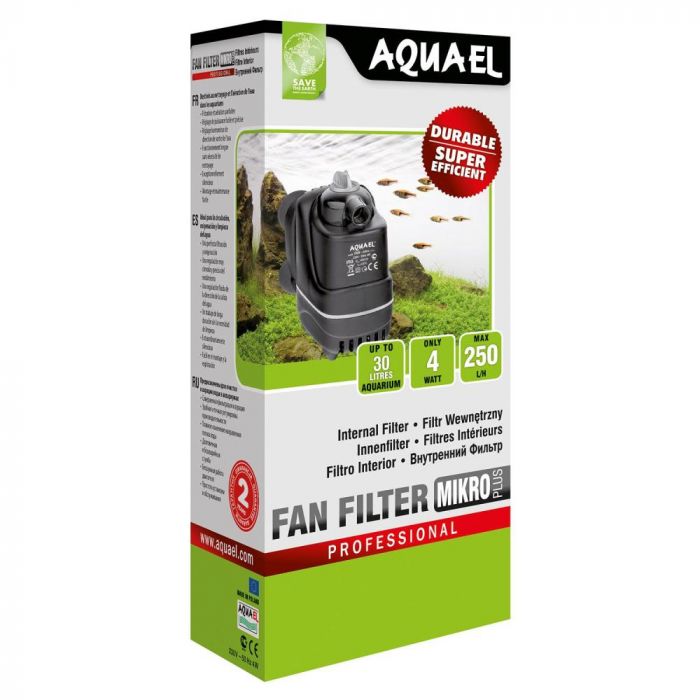 Помпа-фильтр (AQUAEL) FAN-micro plus, 50-250л/ч (Объём аквариума: MAX 30л)