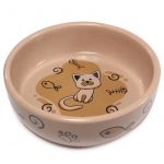 Миска (Triol) керамическая Кошечка, 0,35л Миска (Triol) керамическая Кошечка, 0,35л