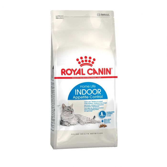 Корм Royal Canin Indoor Appetite Control сухой сбалансированный для взрослых кошек, живущих в помещении 2 кг