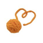 Игрушка Gosi для кошек Плюшевый клубок оранжевые бархатцы