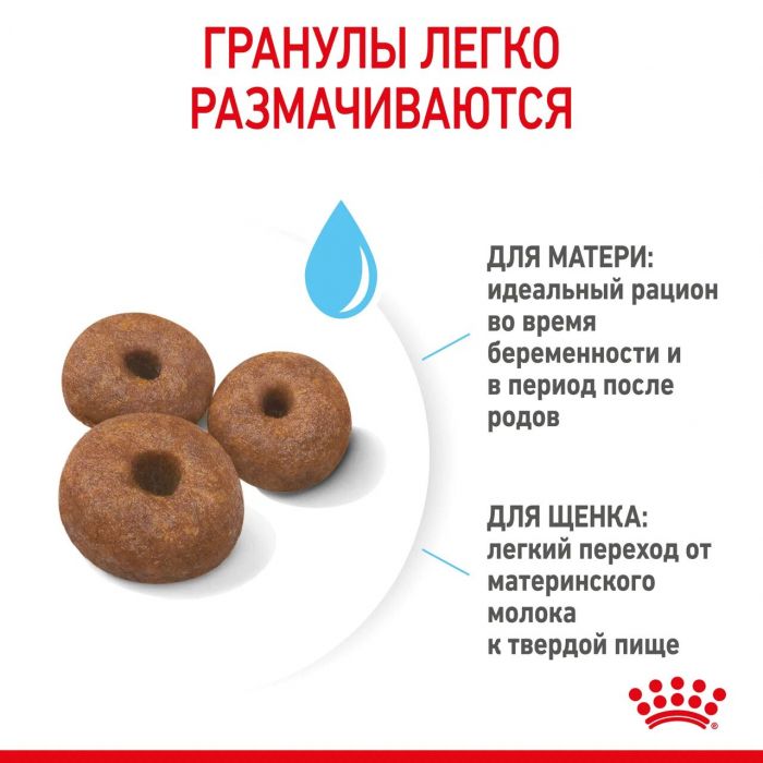 Корм Royal Canin Giant Starter для щенков гигантских пород до 2-х месяцев, беременных и кормящих сук  15 кг