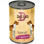 Delish 0,97кг индейка консервы для собак Delish 0,97кг индейка консервы для собак
