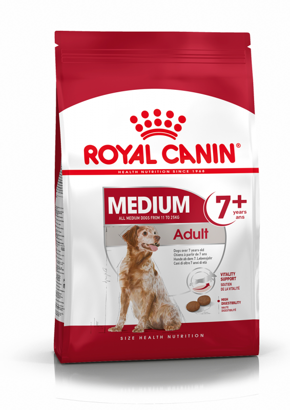 Royal Canin Medium Adult 7+ Корм ​​сухой для взрослых собак средних размеров от 7 лет и старше  15 кг