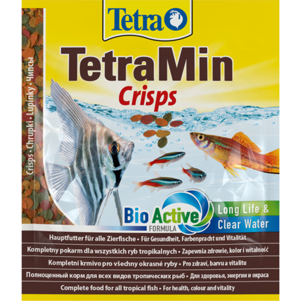 Tetra Min Crisps Sachet 0,012кг корм чипсы для рыб