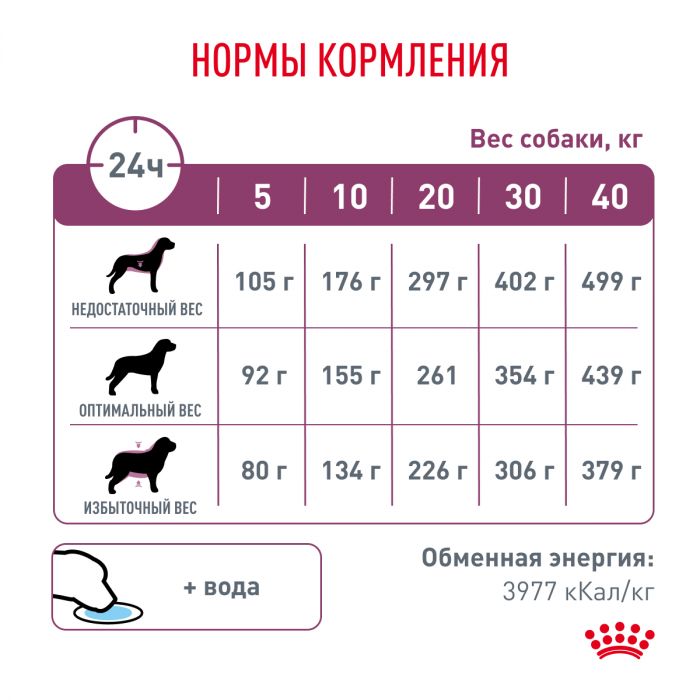 Royal Canin RENAL (РЕНАЛ) Корм ​​сухой полнорационный диетический для взрослых собак для поддержания функций почек при острой или хронической болезни почек. Ветеринарная диета