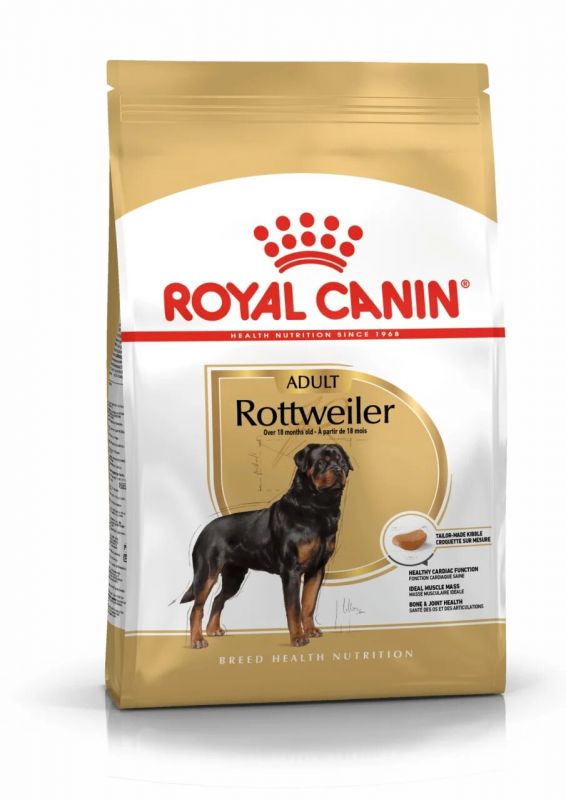 Royal Canin Rottweiler Корм ​​сухой для взрослых собак породы Ротвейлер от 18 месяцев