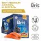 Brit Premium 0,085кг лосось и форель в соусе пауч для кошек (48854) 