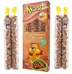 Кузя 0,14кг палочки медовые орех для грызунов 4шт Кузя 0,14кг палочки медовые орех для грызунов 4шт