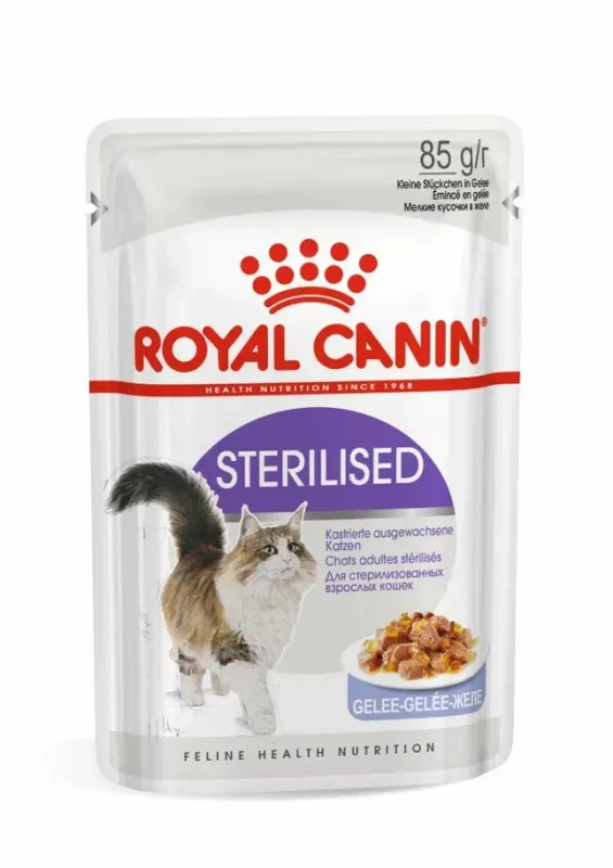 Royal Canin Sterilized Корм ​​консервированный для взрослых кошек в желе