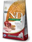 Farmina (Фармина) N&D Low Grain Puppy 2,5кг низкозерновой курица и гранат сухой для щенков средних и крупных пород (4151)