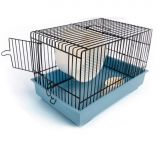 Клетка (Comfy) Piccolo голубая (33,5*20*20) для грызунов