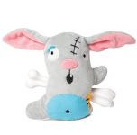 Игрушка (Triol) Horror Заяц-разбойник мягкая для собак, 140/180мм