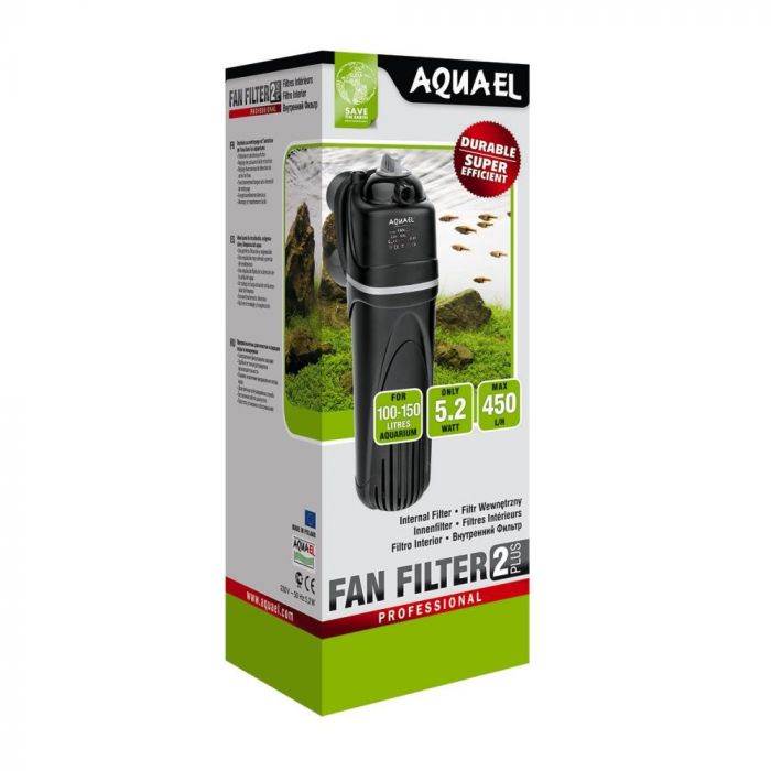 Помпа-фильтр (AQUAEL) FAN-2, 100-450л/ч (Для аквариума: 100-150 литров)