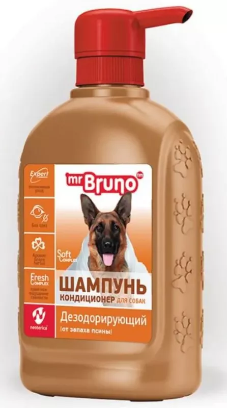 Шампунь (Mr.Bruno) 0,35л №12 Дезодорирующий для собак