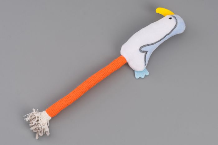 Игрушка Wogy Зверята на канате 28х5х3см, микс для животных