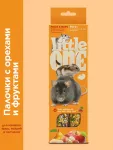 Little One 0,06кг*2шт Палочки для хомяков, крыс, мышей и песчанок с фруктами и орехами