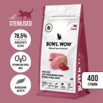 Bowl Wow 0,4кг с индейкой и свеклой сухой для стерилизованных кошек (660897) Bowl Wow 0,4кг с индейкой и свеклой сухой для стерилизованных кошек (660897)