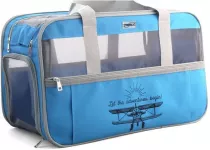 Сумка-переноска (Triol) Техно, голубая, (50*30*26) для животных Сумка-переноска (Triol) Техно, голубая, (50*30*26) для животных