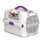 Переноска (Moderna) Trendy Друзья навсегда с пластиковой дверью (51*31*34) фиолетовый Переноска (Moderna) Trendy Друзья навсегда с пластиковой дверью (51*31*34) фиолетовый