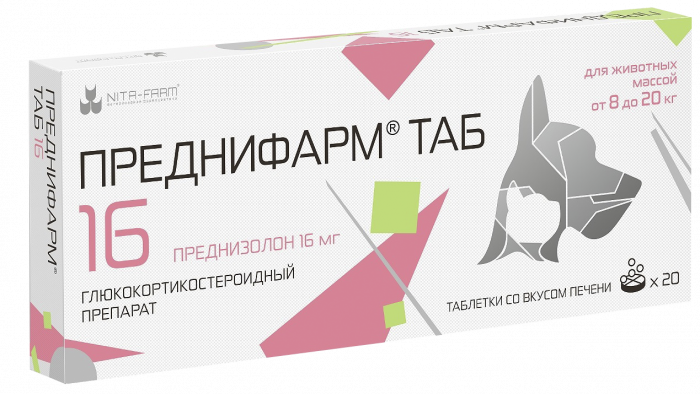 Преднифарм ТАБ 16 мг 20 таб (НИТА) (ЛИЦЕНЗИЯ)
