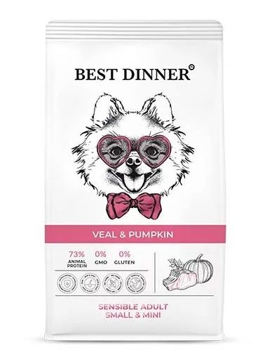 Best Dinner Cat Adult 18кг утка с клюквой для кошек (402496) (Только для заводчиков)