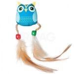 Игрушка (Triol) Совенок с перьями для кошек, 55/150мм Игрушка (Triol) Совенок с перьями для кошек, 55/150мм
