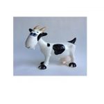 Скульптура (Зооник) Козочка (пегая) фарфоровая