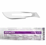 Лезвие хирургическое для скальпеля стер. р-р №20 Beroblade (100 шт/уп) Лезвие хирургическое для скальпеля стер. р-р №20 Beroblade (100 шт/уп)