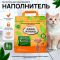 Наполнитель (Наша кошка) Персик 5л (2,1 кг) Тофу растительный комкующийся для кошек