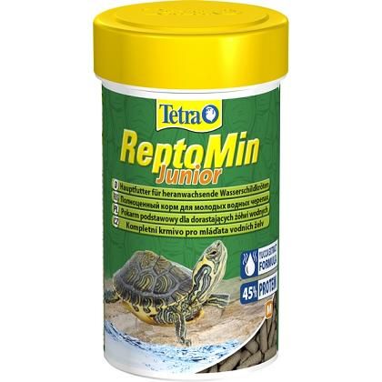 Tetra ReptoMin Junior 0,1л корм для водных молодых черепах