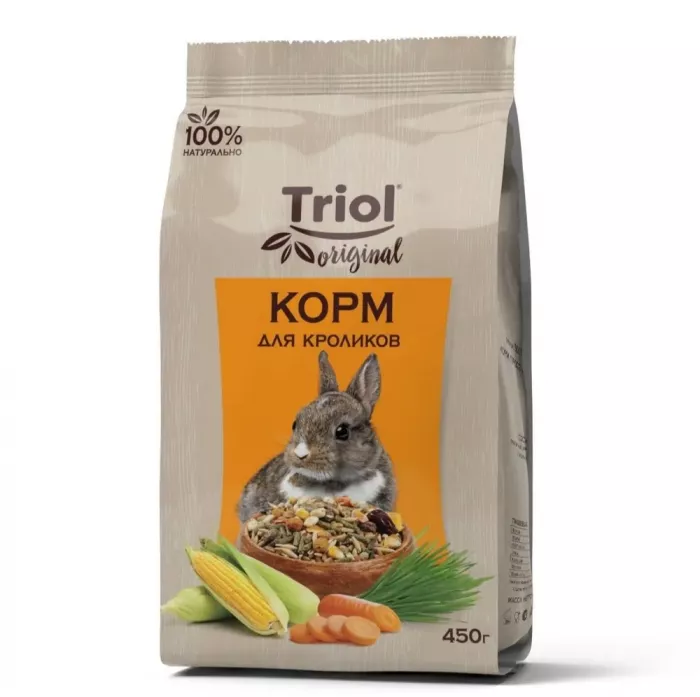 Triol 0,45кг корм для кроликов