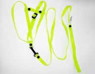 Комплект (Биосфера) №12 для кошек поводок + шлея капроновая