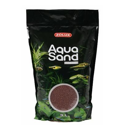 Грунт (Zolux) 3л Aquasand Cocoa Brown коричневый (какао)