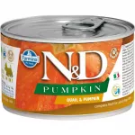 Farmina (Фармина) N&D 0,14кг консерва с тыквой и перепел для собак мини (102345) Farmina (Фармина) N&D 0,14кг консерва с тыквой и перепел для собак мини (102345)