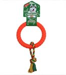 Игрушка (Сибирский Пёс) суперкольцо d=180мм на верёвке 1 узел для собак