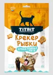 Крекер рыбки для кошек со вкусом курица-кошачья мята 80 г